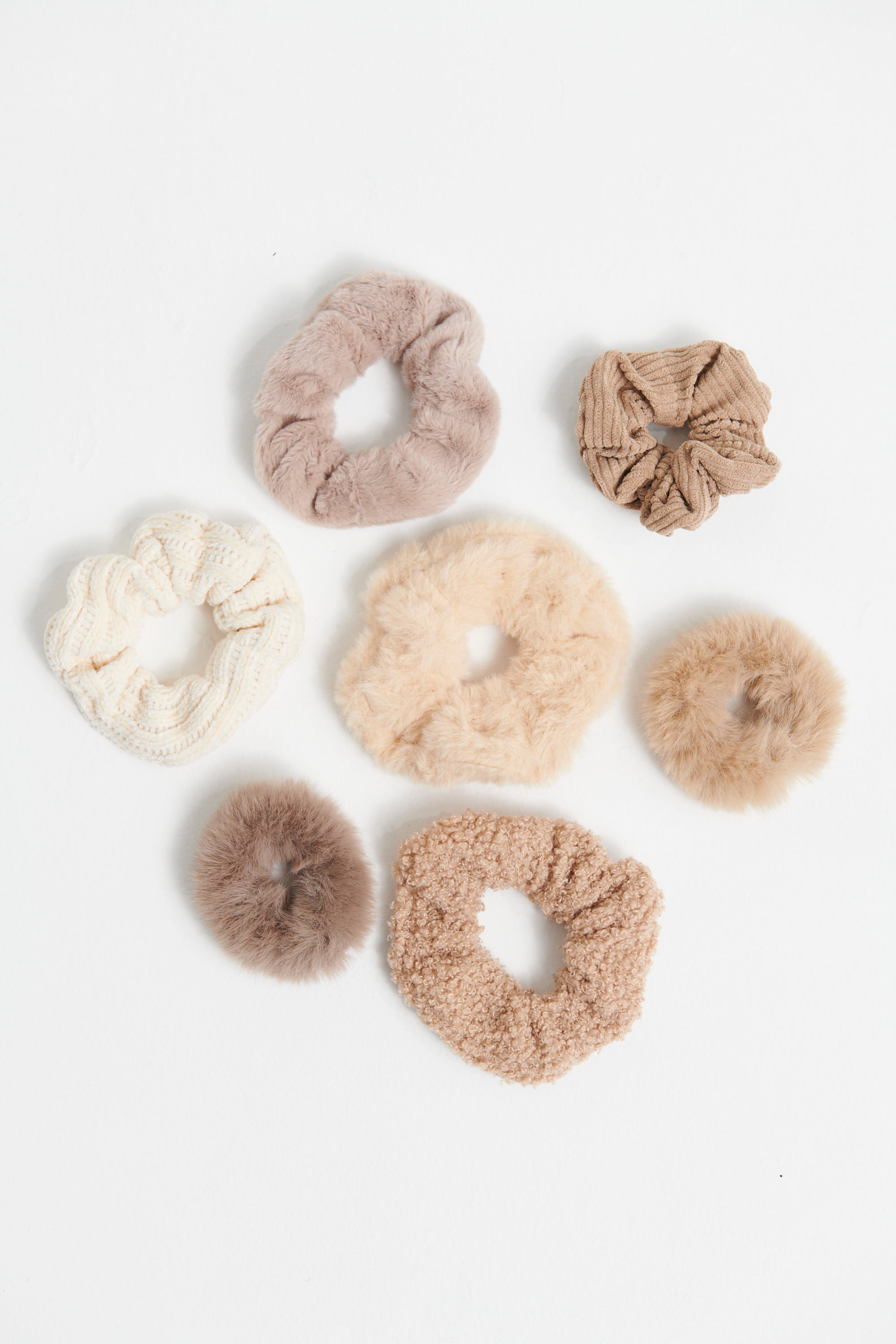 Tay Scrunchie Pack Beige