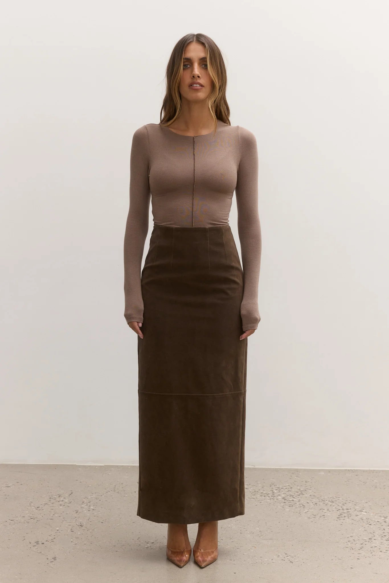 Shyla Skirt Chocolate