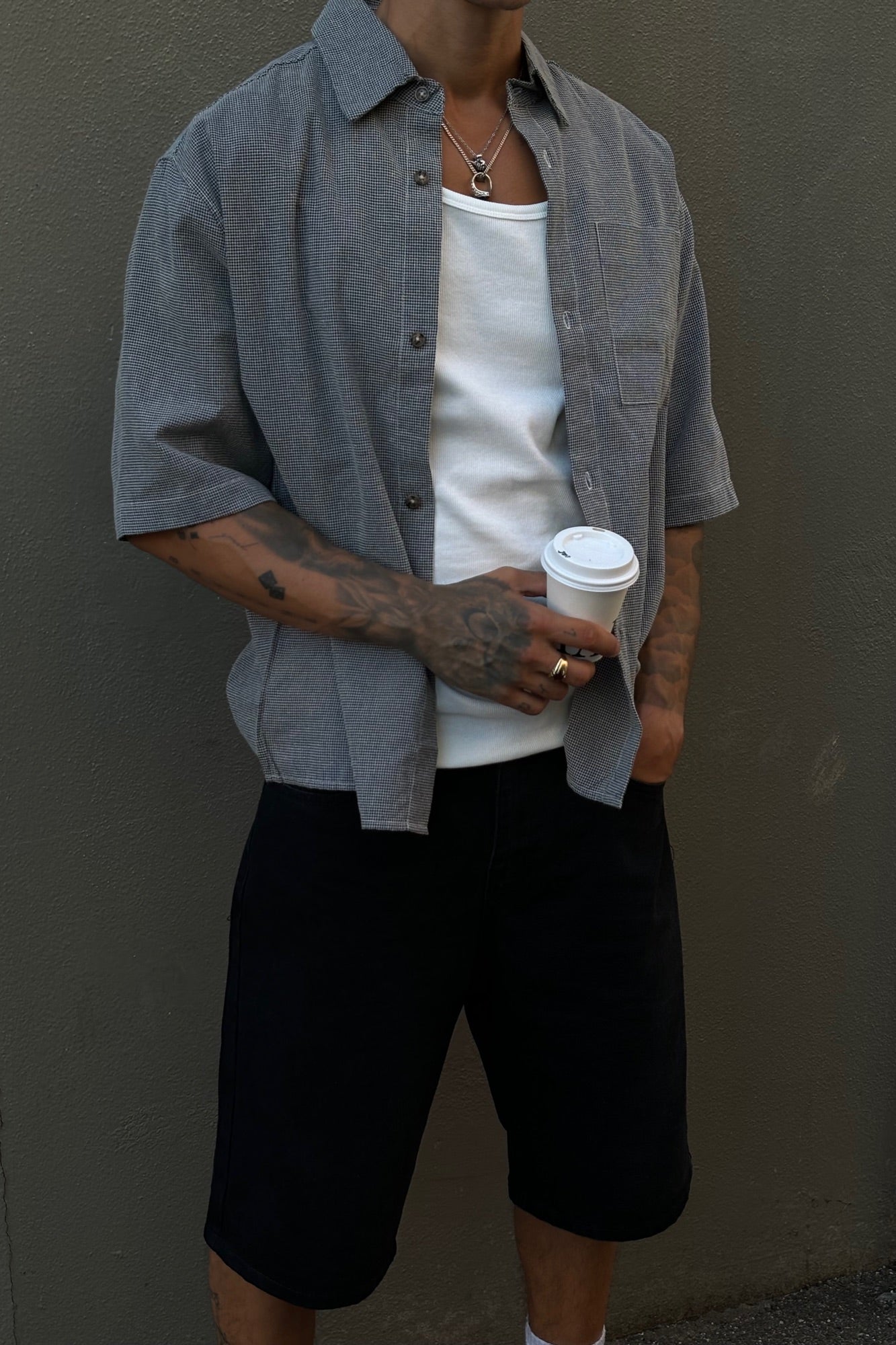 Scott Shirt Check Blue